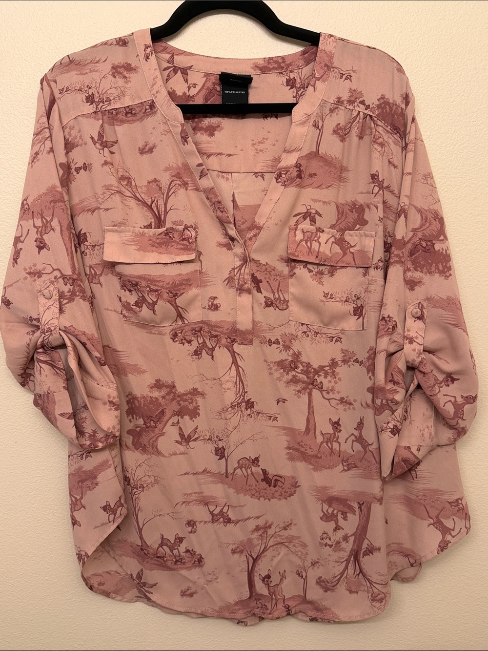 Torrid X Disney Bambi Harper blouse Size 1